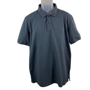 Lui Jo  Gray Short Sleeve Polo Shirt Men's Size Italian XXL / US L ?